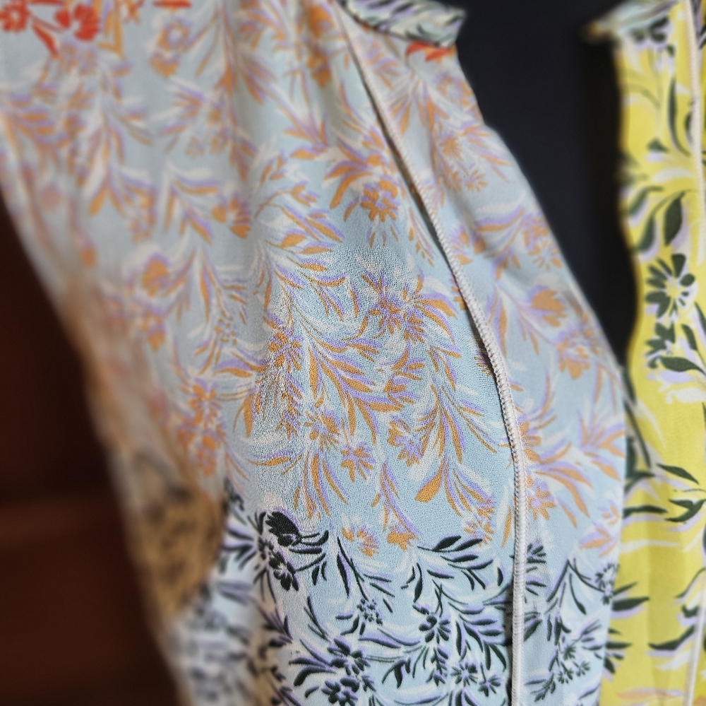 Yellow/multi color Cabi tunic top - Picture 2 of 9